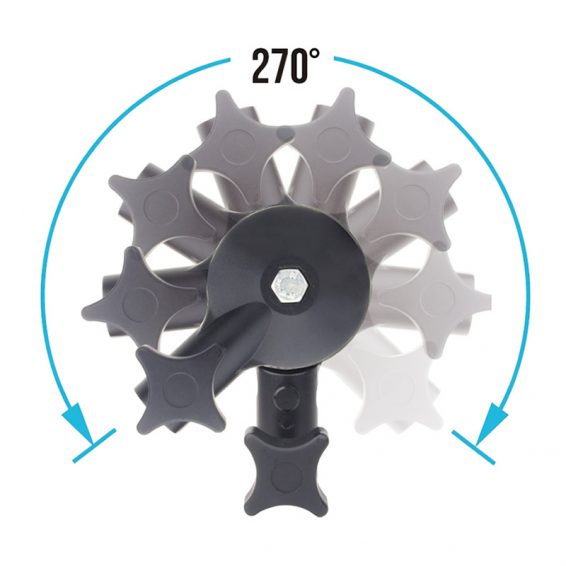 Kupo KS-101RP | Rolypoly Counterblanced Umbrella Swivel Bracket - Image 3