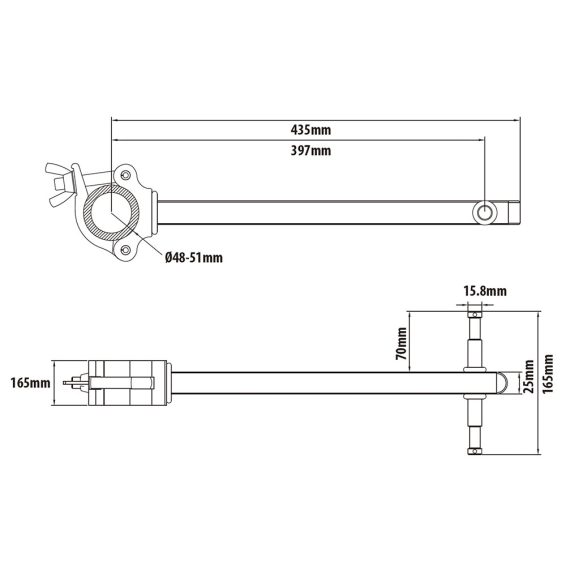 Kupo KCP-808 | Baby Side Arm - Image 4
