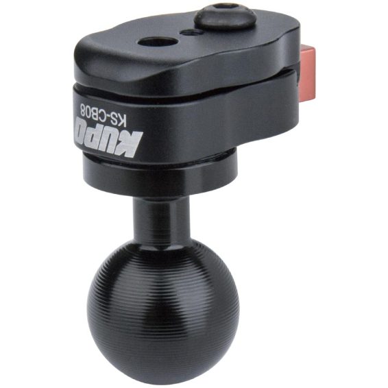 Kupo KS-409 | Ball Head w/ 1/4"-20 Female Thread QR Bracket