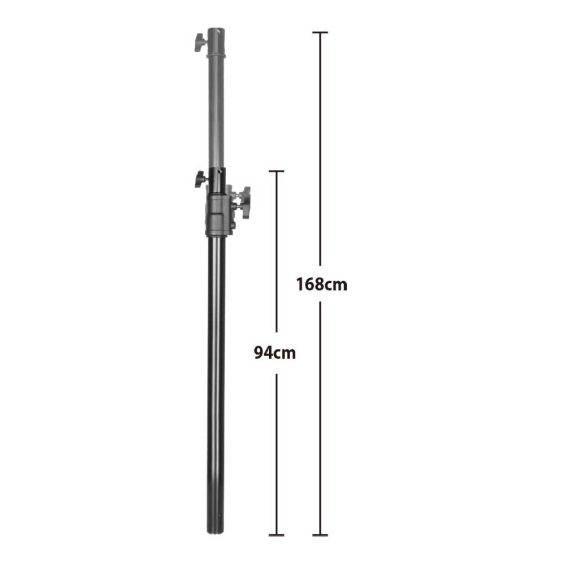Kupo 168B | Heavy Duty Telescopic Mast w/ junior receiver - Image 4