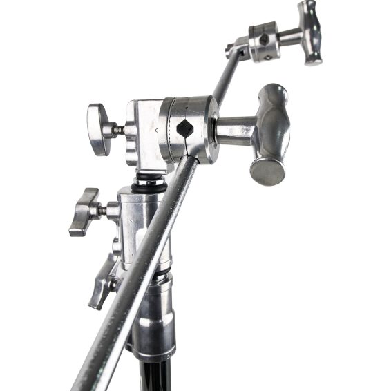 Kupo KCP-221 | 20" Extension Grip Arm w/ Baby Hex Pin (Silver) - Image 4