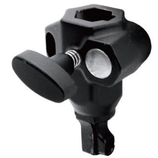 Kupo KD-731B | Super Convi Clamp Additional Socket w/ Spring Safety Pin